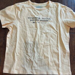 Taylor Swift Cream Graphic Tee